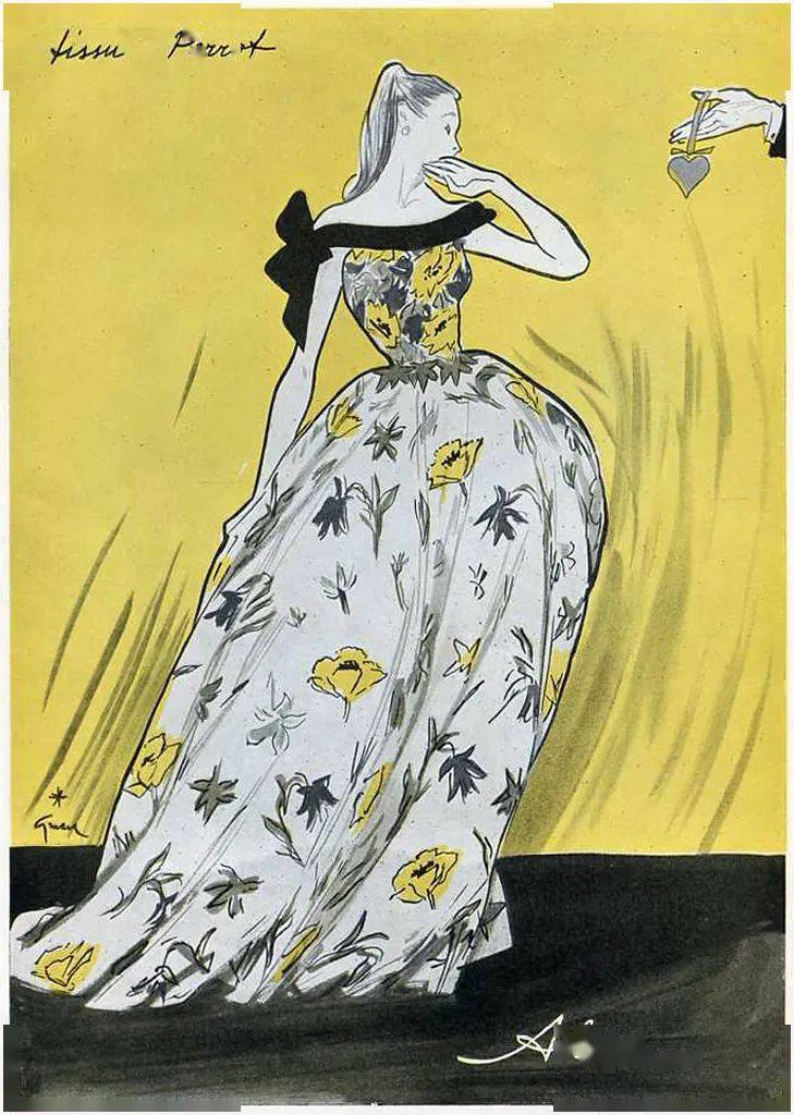 christiandior迪奥设计手稿曝光设计师笔下的复古年代