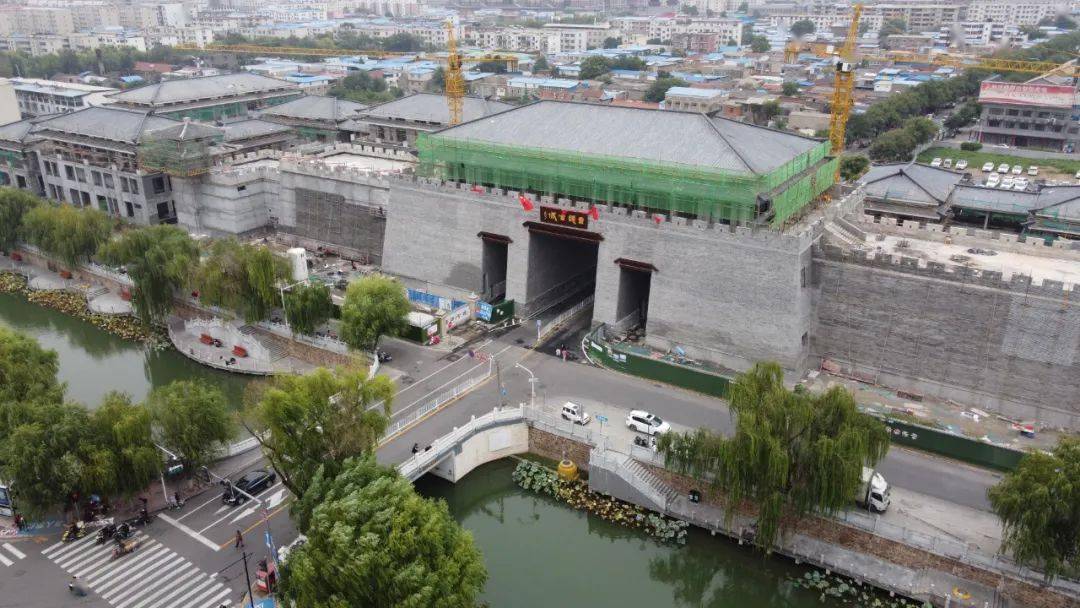 曹魏古城北城门通车,它们该"下岗"了!