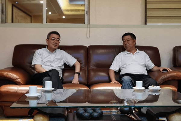 省地质局,深圳市地质局学习考察,与广东省地质局党委书记,局长黄德发