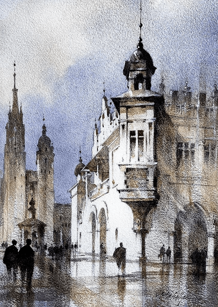 美国画家thomaswschaller水彩作品欣赏一