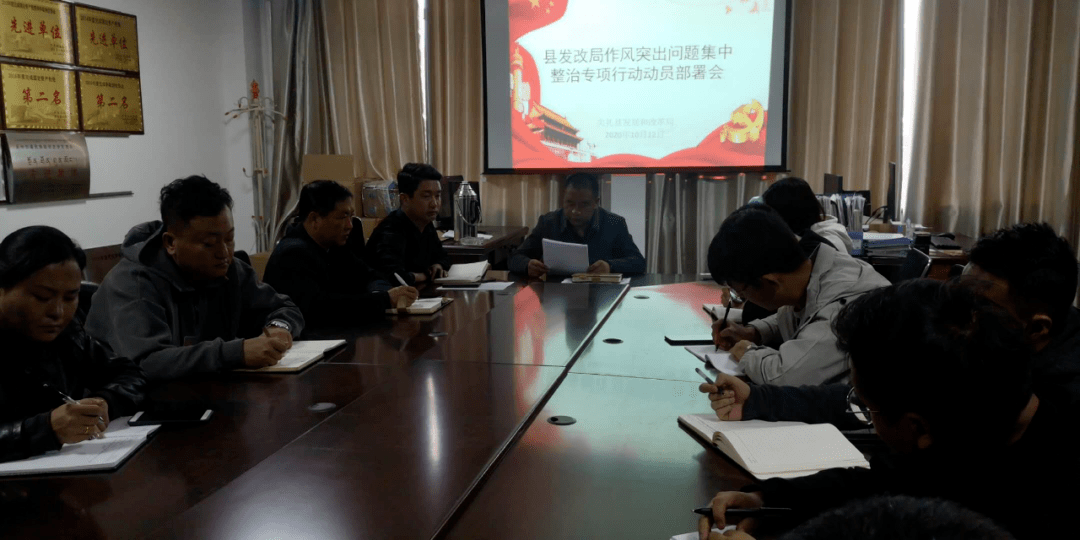 尖扎县开展作风突出问题集中整治专项行动实施方案》文件精神,王占业