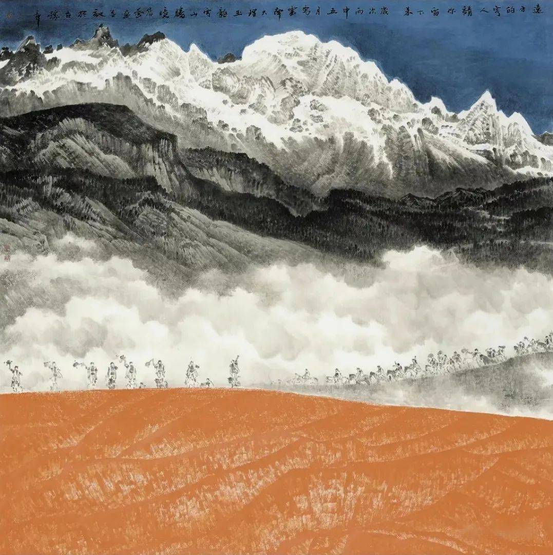 展览预告 || 詹艺山水画作品展即将在赣州展出