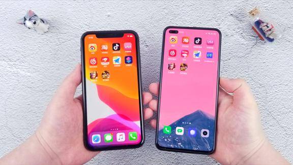 骁龙865对比苹果a13打开应用对比差距明显了