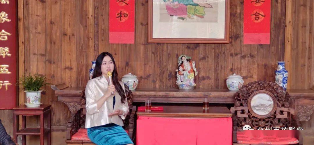 环球国际小姐姜刘晨来天台和合园啦!