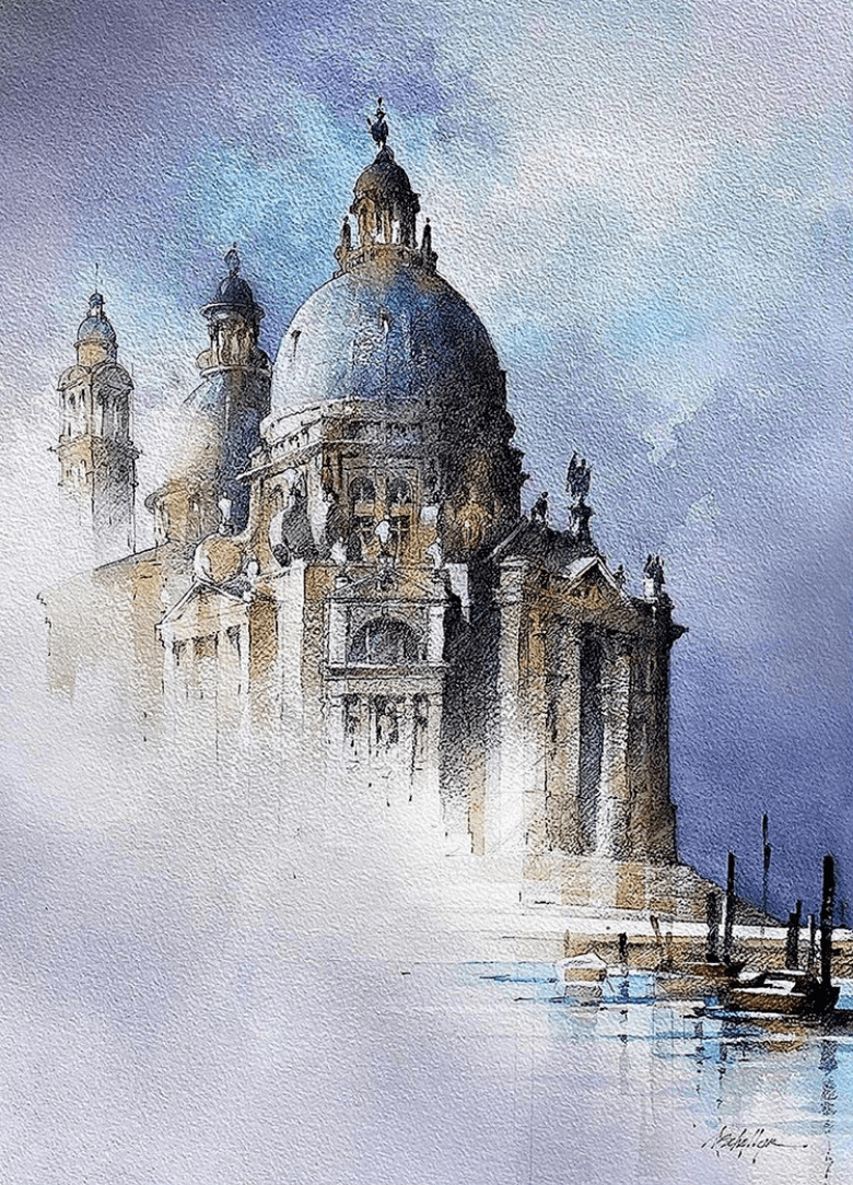 美国画家thomaswschaller水彩作品欣赏三