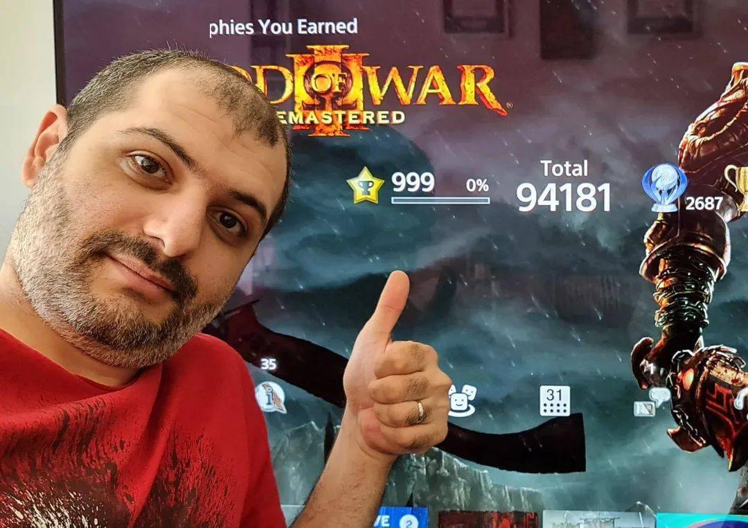 沙特肝帝ps白金奖杯高达2700个psn等级高达999级