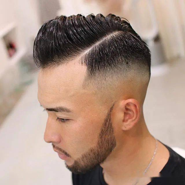barber 男生铲青渐变发型_手机搜狐网