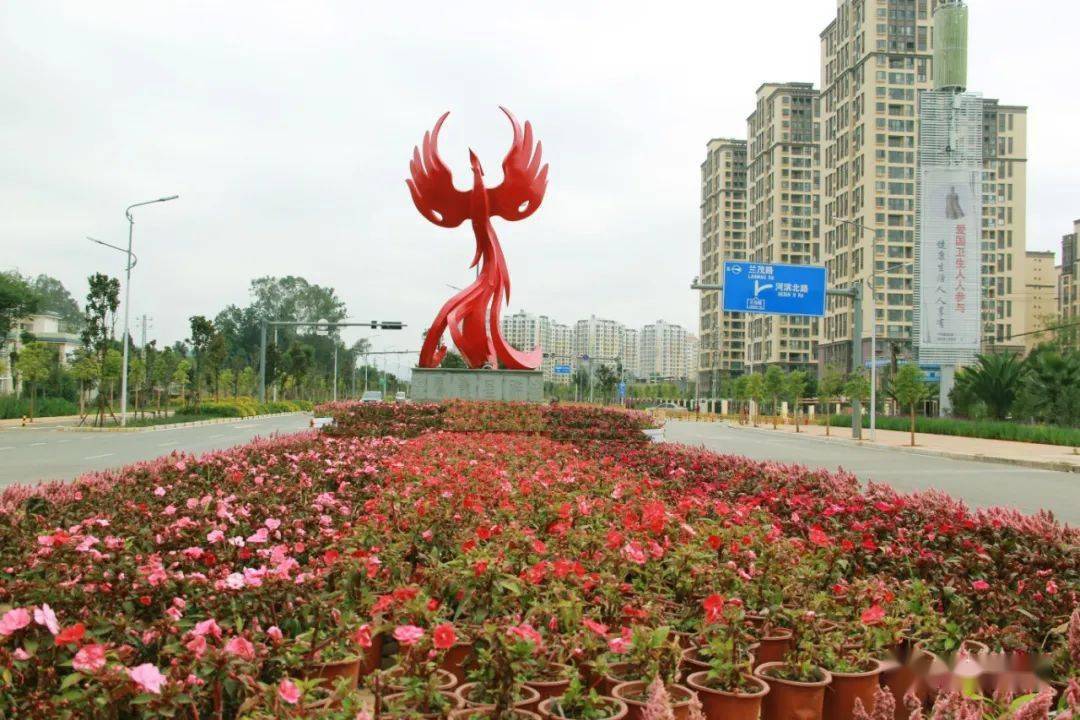 一街一景皆为画,歪家嵩明靓起来!_兰茂路