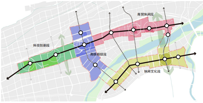 西安地铁1号线三期11号线咸阳段沿线规划曝光tod撬动一座城