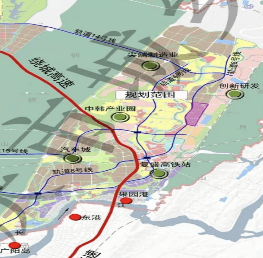 重庆龙兴轻轨规划方案图片