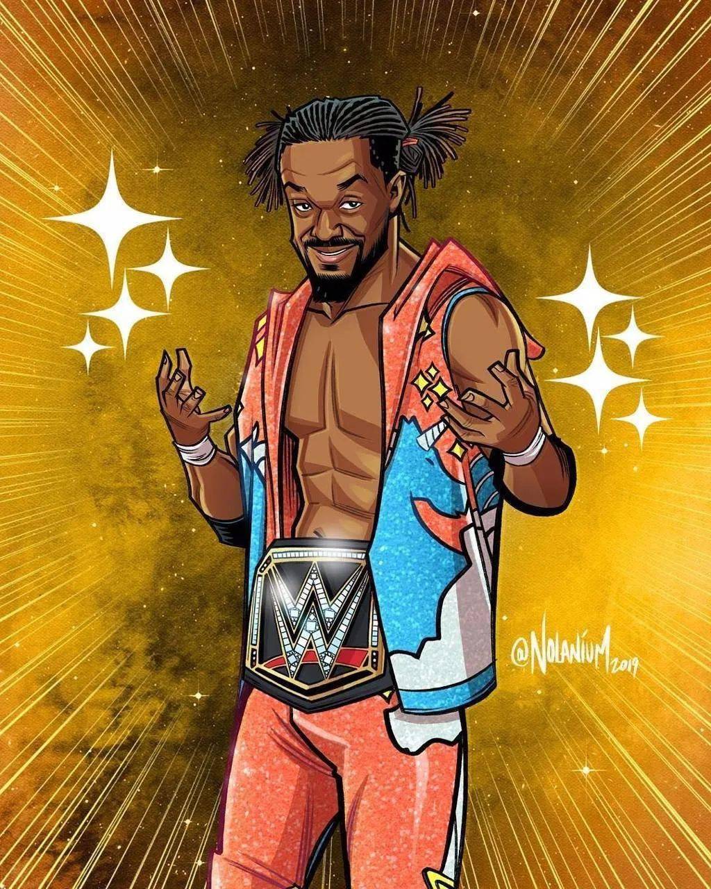 wwe壁纸科菲金士顿