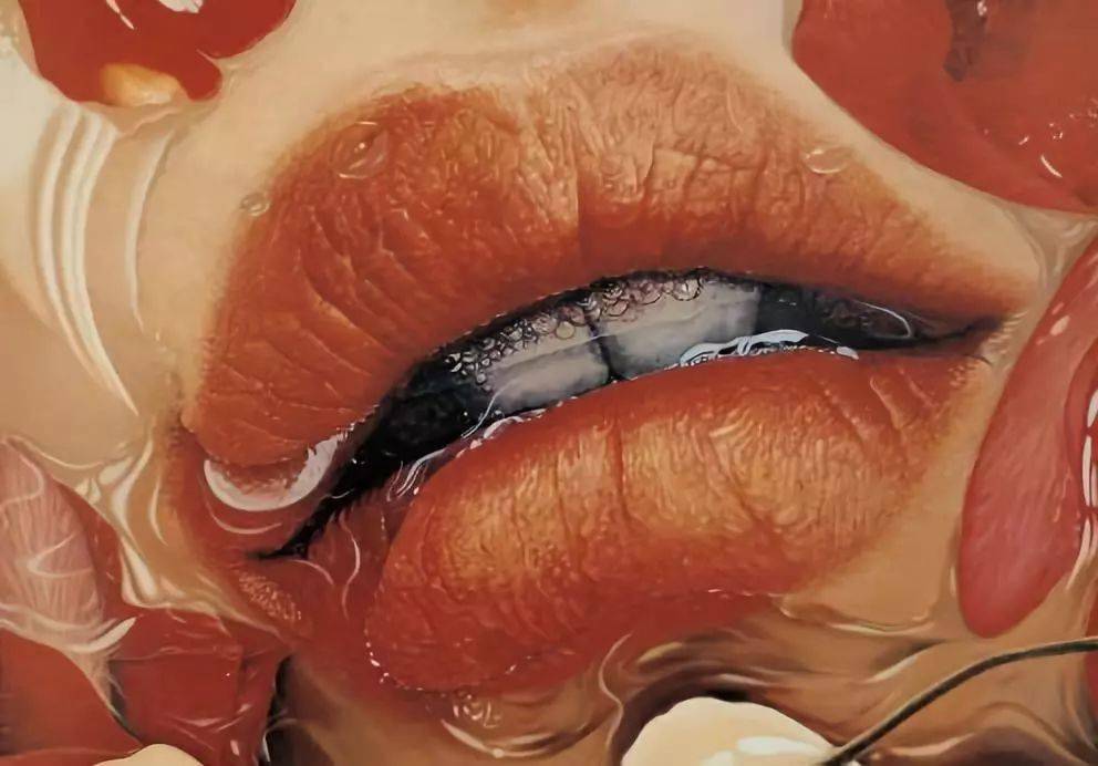 唇艺术家掀起艺术界对唇的想象力