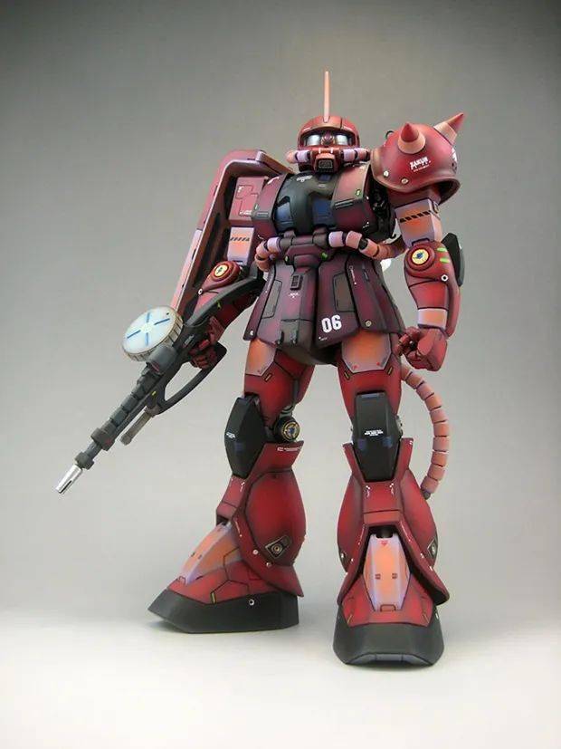 小t高达秀mg夏亚扎古10赤色彗星