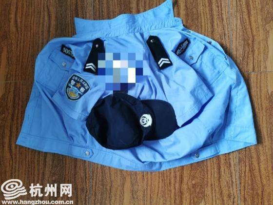 胆大拿警服做护身符四处行窃