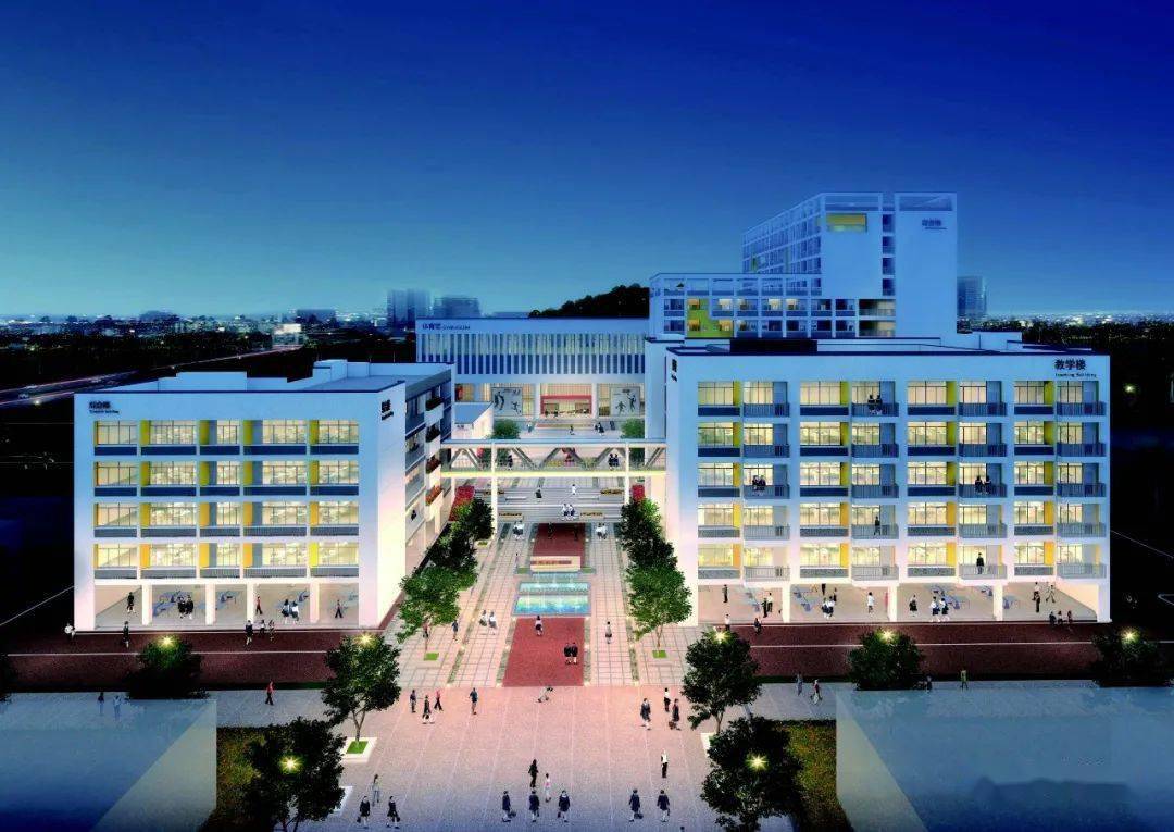 香市中学扩建项目,位于寮步镇蟠龙路,是香市中学原校区功能的补充