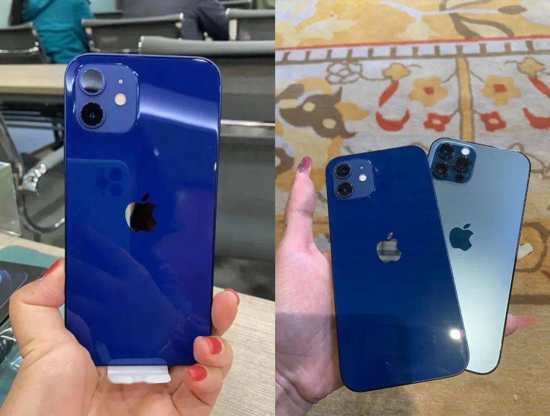 iphone 12色差大遭網友吐槽,蘋果翻車了?_藍色