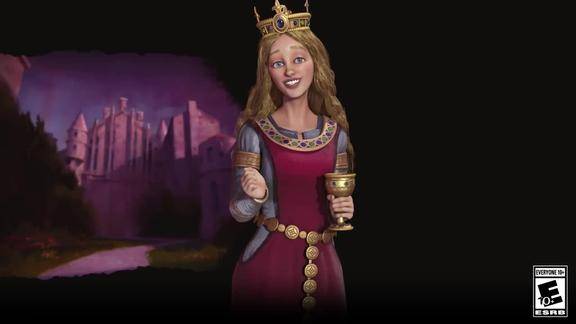 文明6新领袖阿基坦的埃莉诺宣传片释出你觉得如何