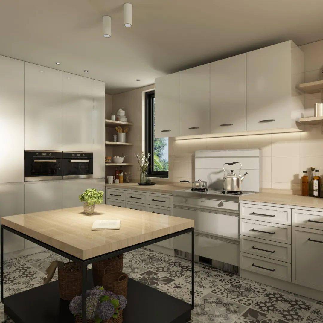 厨房装修效果图欣赏值得借鉴的开放式厨房