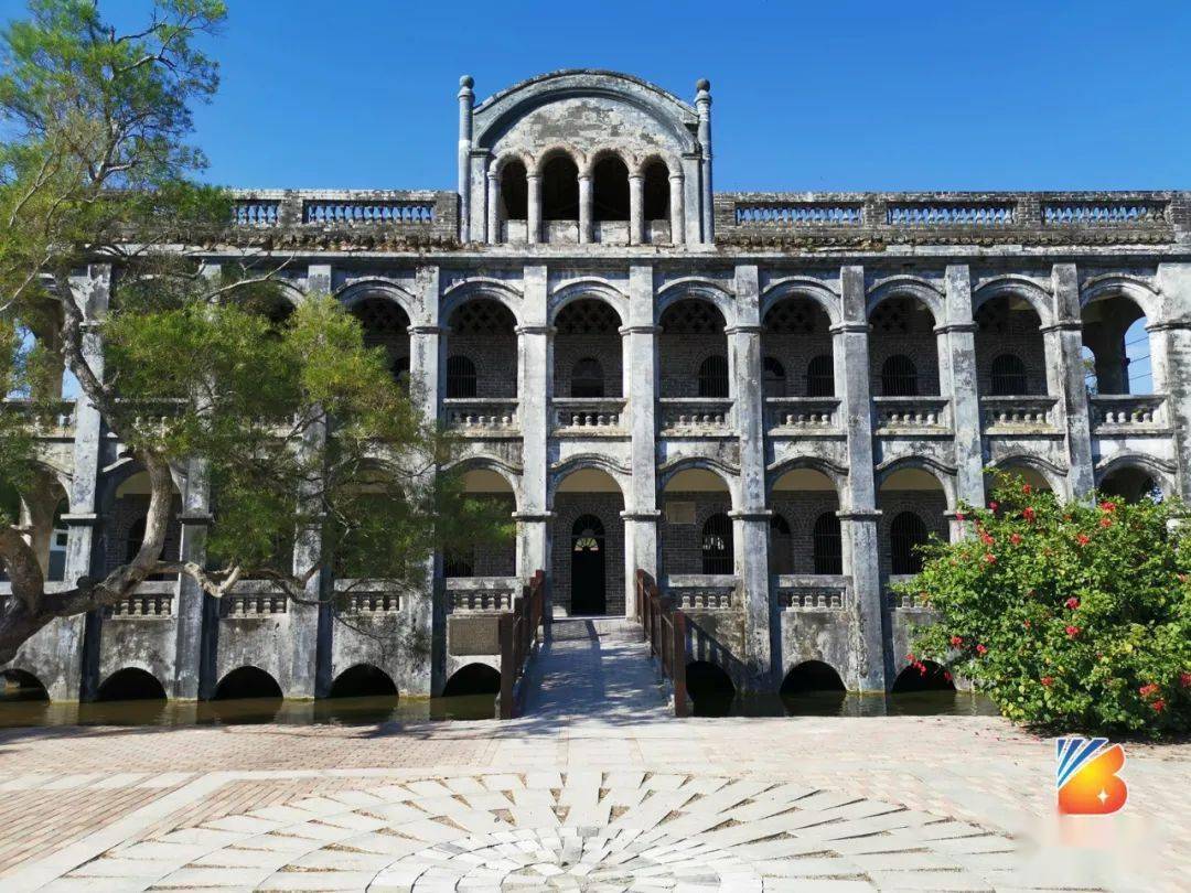 美景丨真漂亮博白名胜古迹大平坡水楼换新装啦