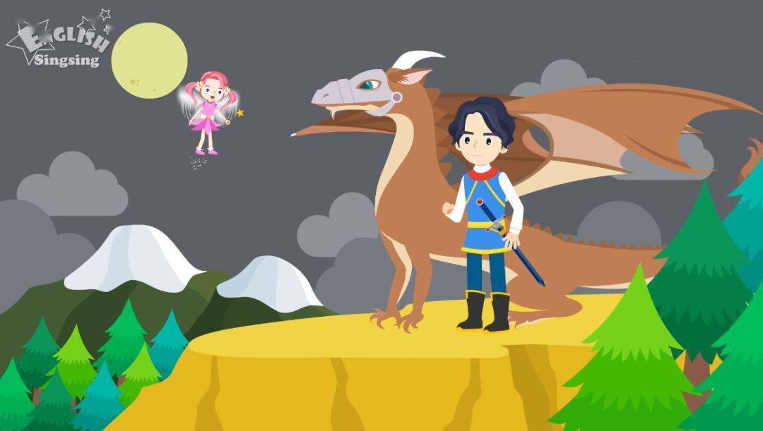 ""有了这个龙,你就可以拯救公主!""oh, thanks!""哦谢谢!