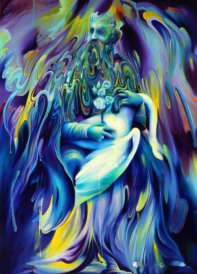 大众艺术网令人瞠目结舌的色彩创造了充满活力的梦境美国流行超现实