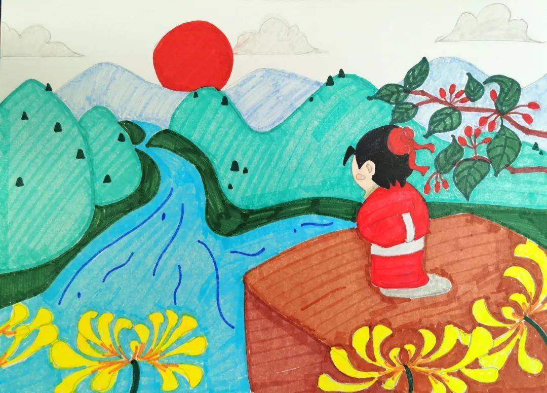 小图姐姐准备了几张茱萸和菊花的图片,萌宝们快来看看吧~可爱的诗当