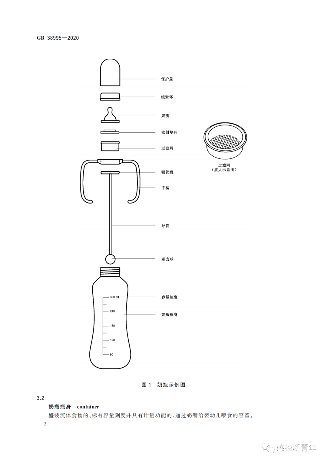 gb389952020婴幼儿用奶瓶和奶嘴