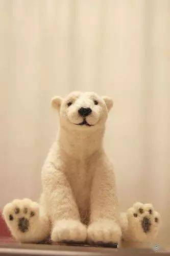 栩栩如生的羊毛毡小动物自己动手制作几个简直萌炸了