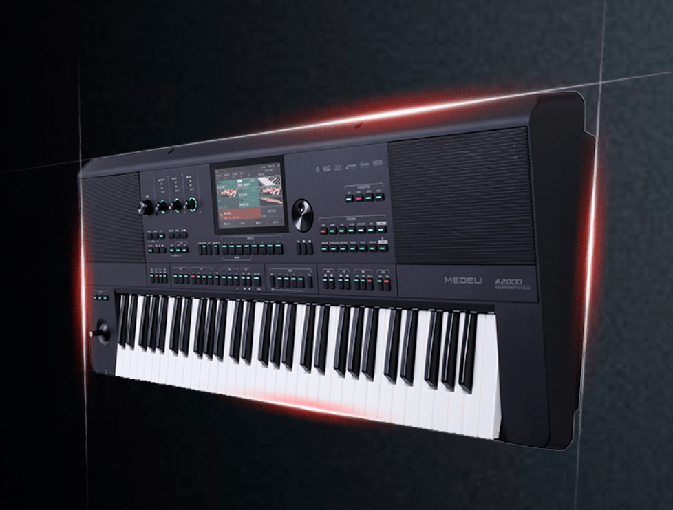 美得理最新上市的编曲键盘a2000与全新电子鼓产品mz528受邀参与了2020