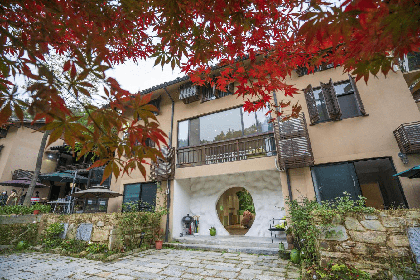 "桃源人家"民宿(刘建维摄)