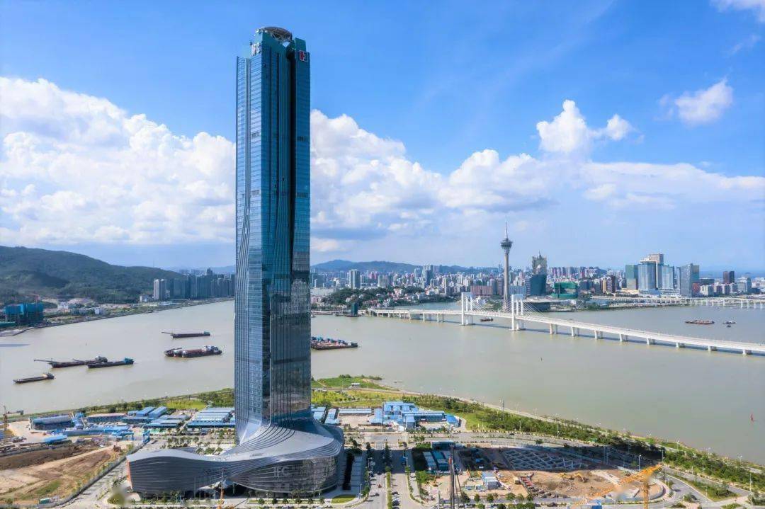 珠海横琴国际金融中心项目珠海市第一高楼横琴科学城一期项目全国最大