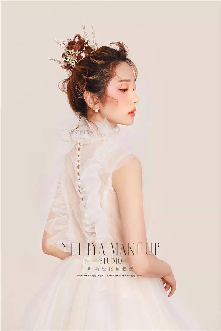 100款唯美实用新娘造型大片收藏ing
