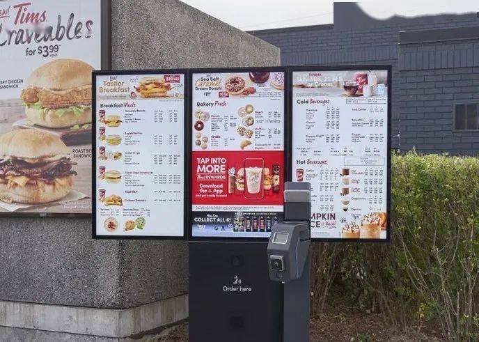 tim hortons放大招了!推出专门为您设计的菜单.