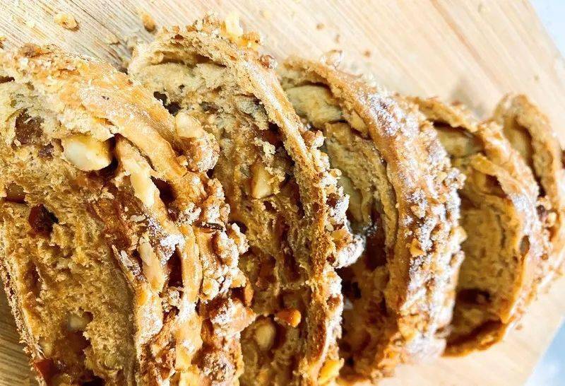 再也不用去面包店买了超简易版核桃布里奥斯