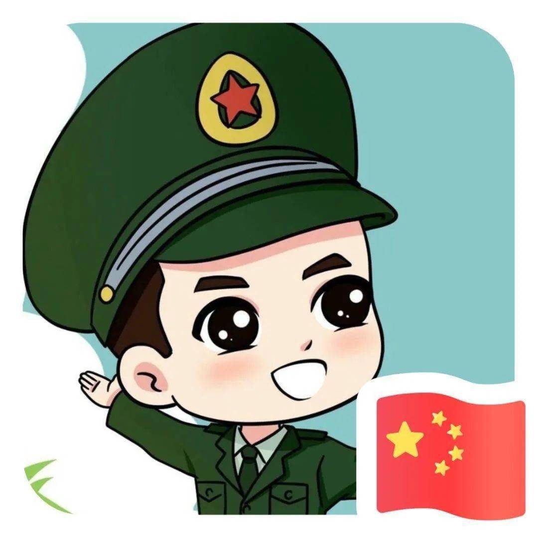 中国武警头像男图片