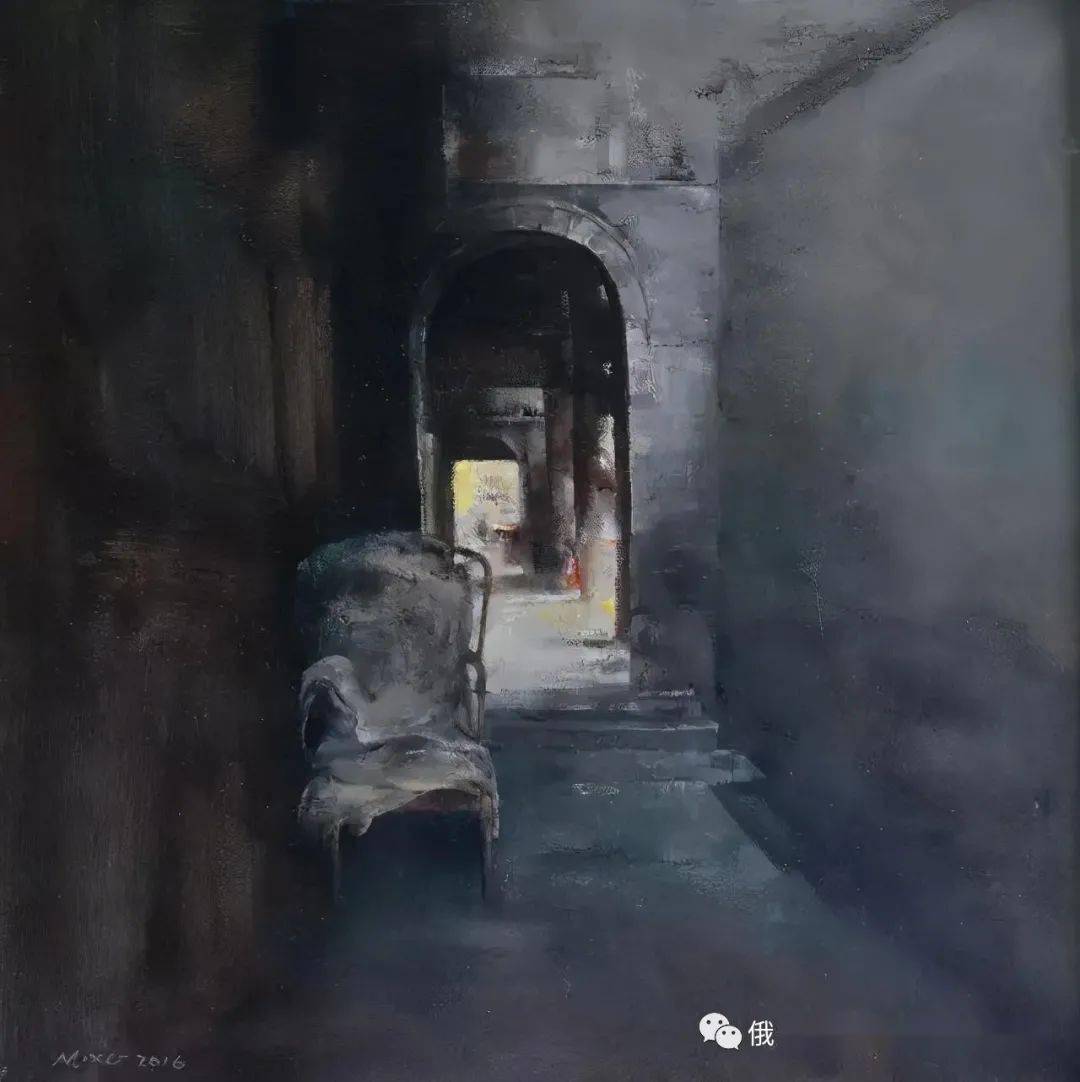 中国画家徐明的油画有种隽永的静谧感