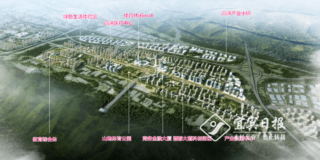 重磅规划!宜宾这里将大变样!新建医院,学校,养老院,公园……_新区