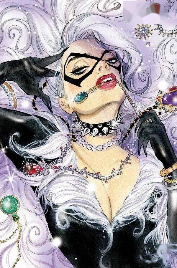 (作者peach momoko)6,但话说回来,黑猫也很美……(bill sienkiewicz