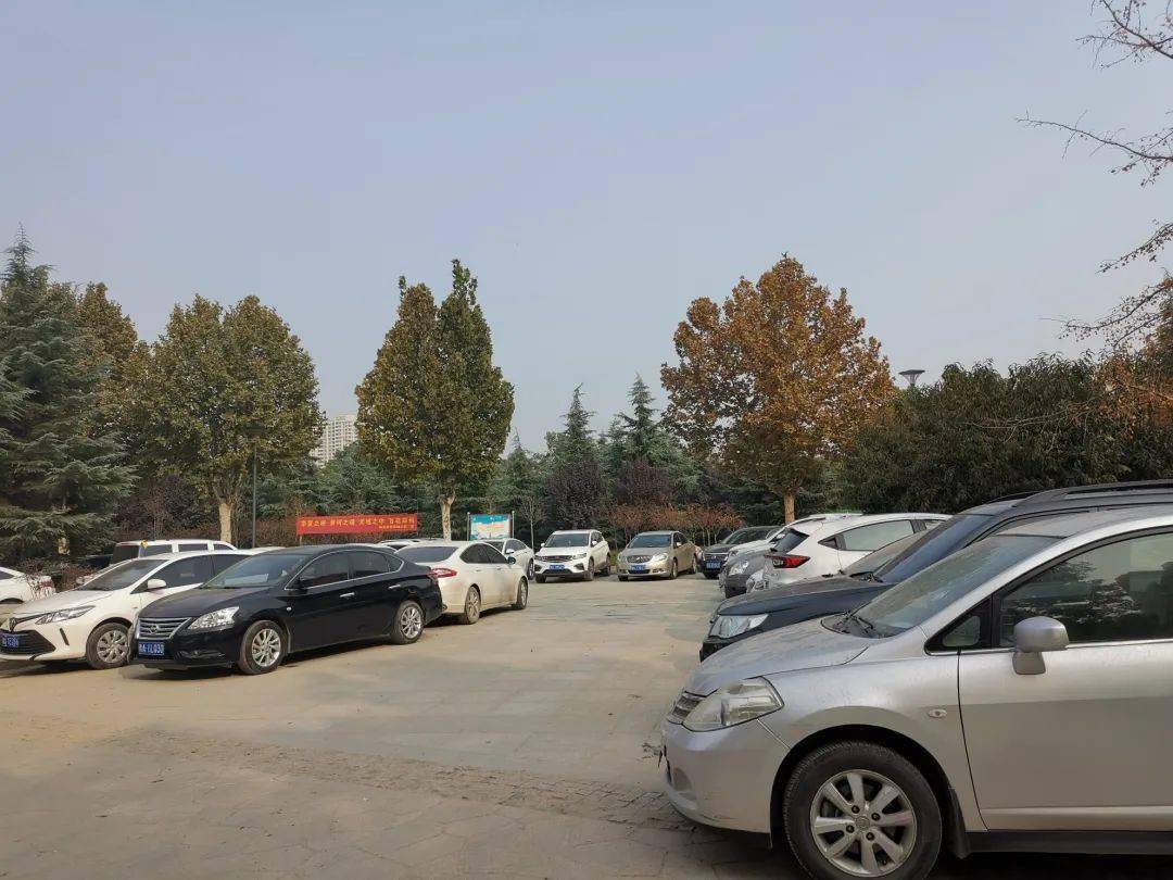 郑州龙湖公园停车场图片