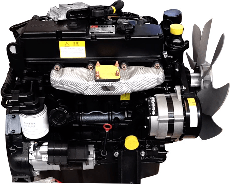 2发动机,性能强劲的液压系统,雷沃将其组合成为强悍的动力组合.