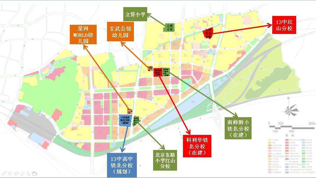 南京红山丹霞路规划图图片