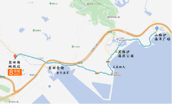 11月7日徒步东部海滨栈道黄金海岸宽阔沙滩绝美海景