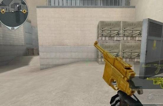 cf:黄金不值钱?这把黄金武器没几个人拥有,稀有度不输王者!_左轮