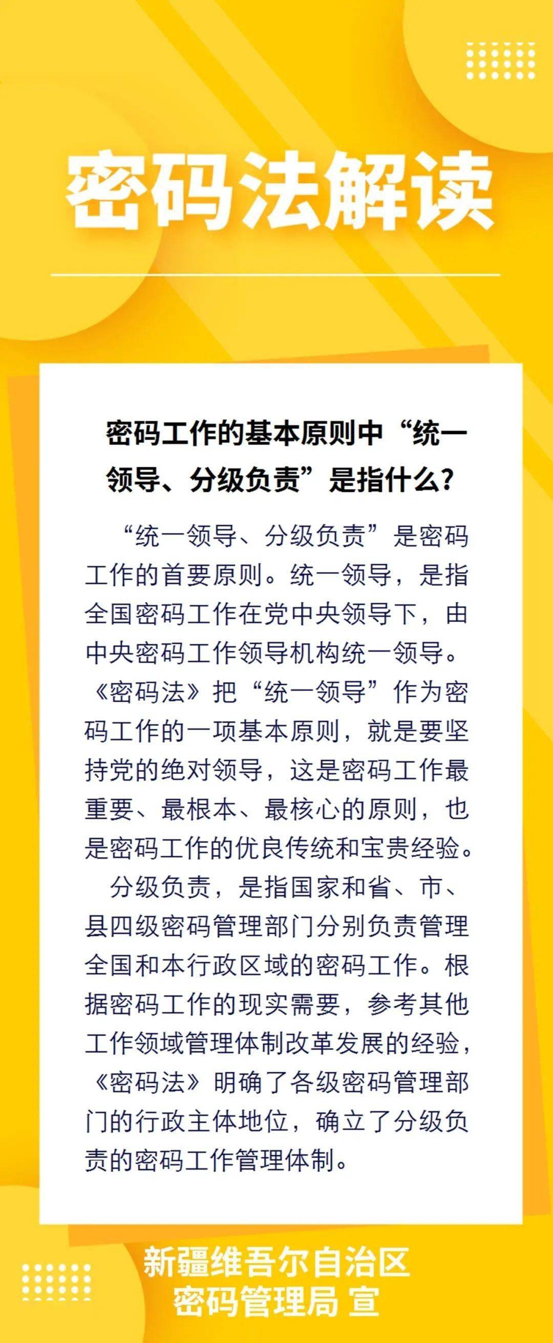 海报丨带你读懂密码法一
