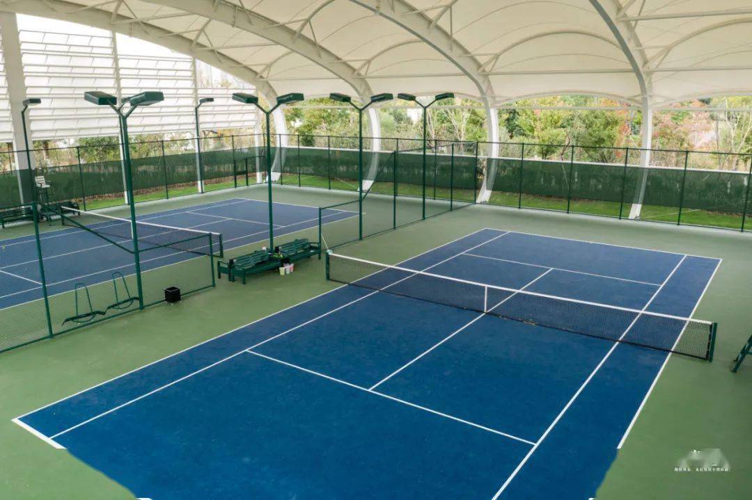 鹃湖网球场开放,澳网标准,收费吗?