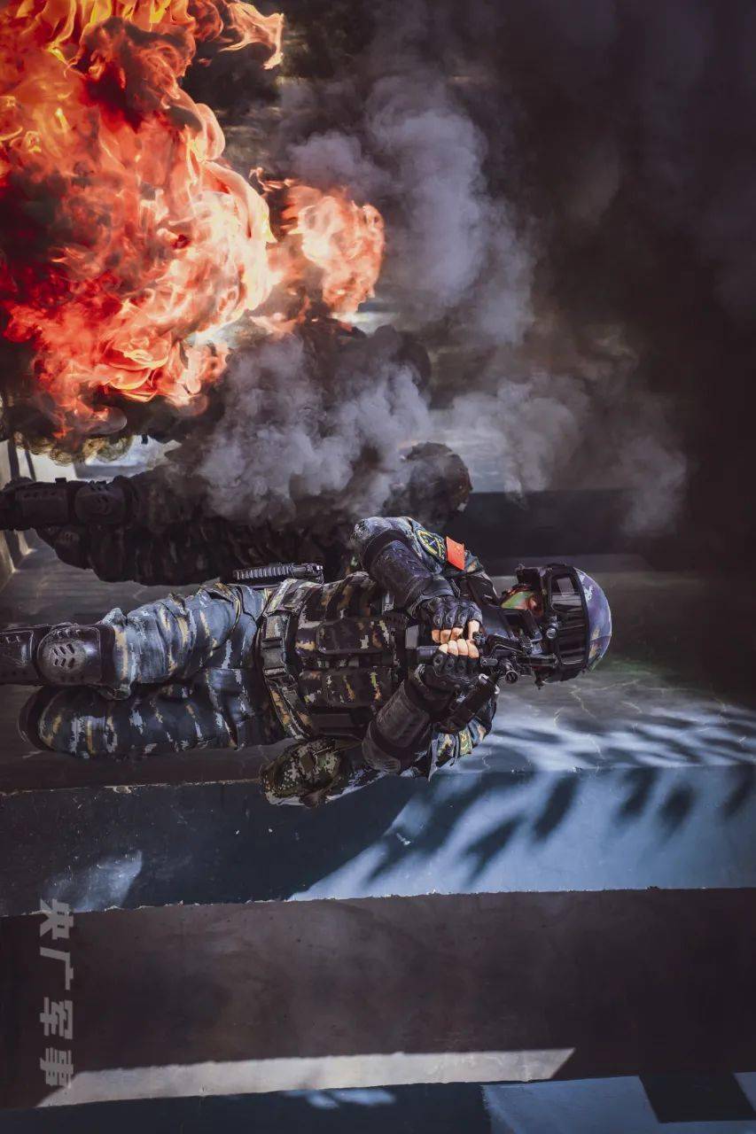 大片既视感武警队员从这里挺进未来战场