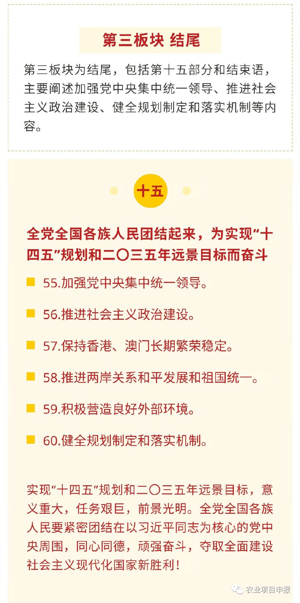 农业规划十四五规划建议60条要点全在这里