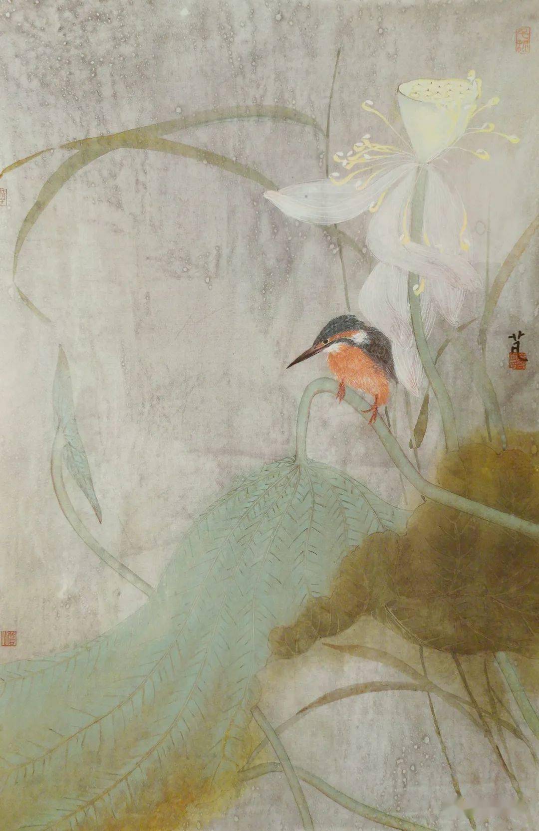 案边点滴文人心性的当代表述叶芃谈工笔花鸟画创作