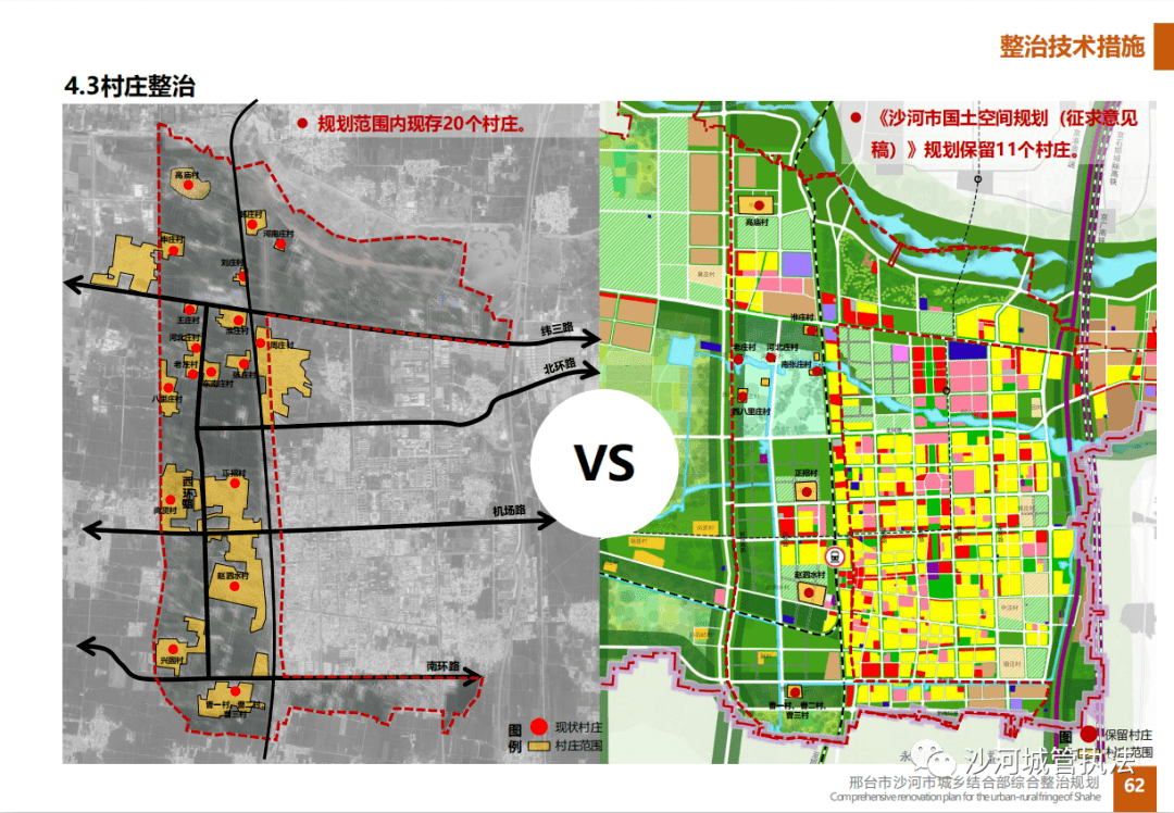 公示关于沙河市城乡结合部综合改造规划的公示