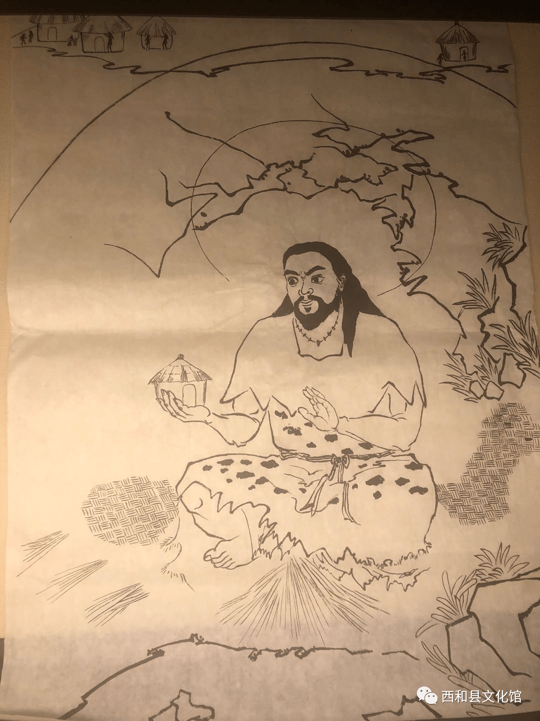 伏羲文化金石拓片邀请展即将在西和县博物馆开展